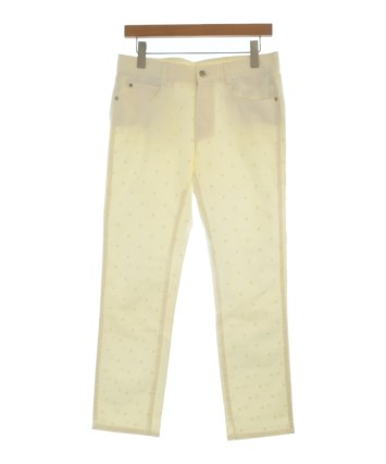 ステラマッカートニー ワイドコットンデニムパンツ バギー ホワイト