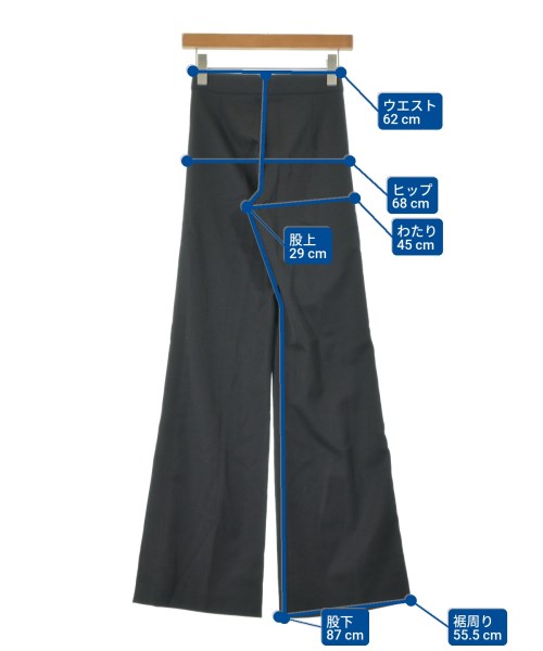 STELLA McCARTNEY（ステラマッカートニー）スラックス 黒 サイズ:34(XXS位) レディース/2200643259201