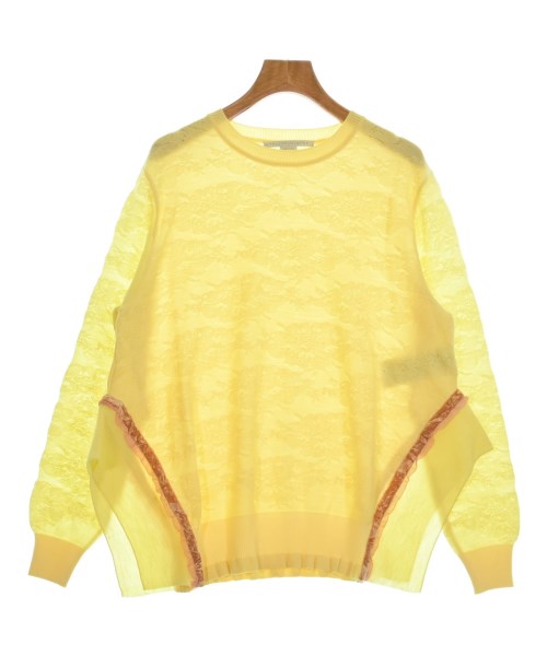 STELLA McCARTNEY(ステラマッカートニー)ニット・セーター 黄 サイズ:38(S位)/2200644605854