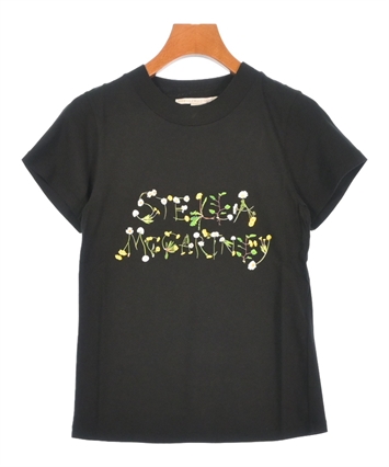 Stella McCartney Tシャツ 黒 36 ステラマッカートニー Tシャツ 半袖 レディース ブラック Stella