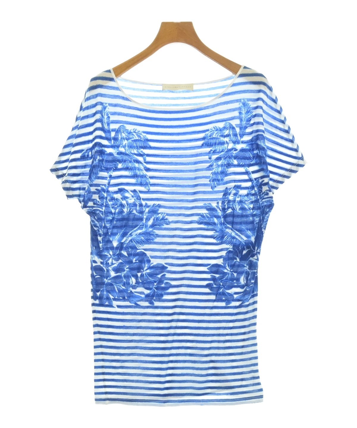 ステラマッカートニー　ボーダーTシャツ STELLA McCARTNEY（ステラマッカートニー）Tシャツ・カットソー 青
