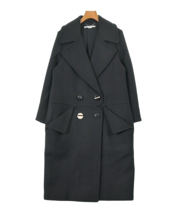 【タグ付き新品未使用】ステラマッカートニー ロングコート 40 STELLA McCARTNEY（ステラマッカートニー）その他 黒 サイズ:40(M位