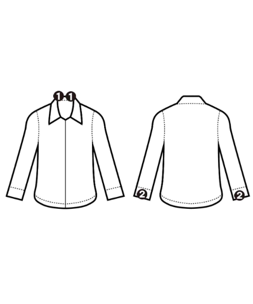 STELLA McCARTNEY（ステラマッカートニー）カジュアルシャツ 白 サイズ:38(S位) レディース/2200626338312