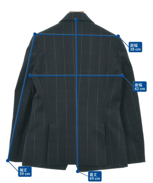 STELLA McCARTNEY（ステラマッカートニー）テーラードジャケット 紺 サイズ:40(M位) レディース/2200624688044