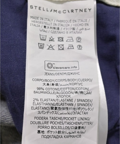 STELLA McCARTNEY（ステラマッカートニー）デニムパンツ 青 サイズ:-(L位) レディース/2200624688099