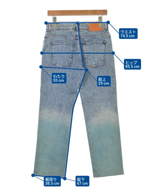 STELLA McCARTNEY（ステラマッカートニー）デニムパンツ 青 サイズ:-(L位) レディース/2200624688099