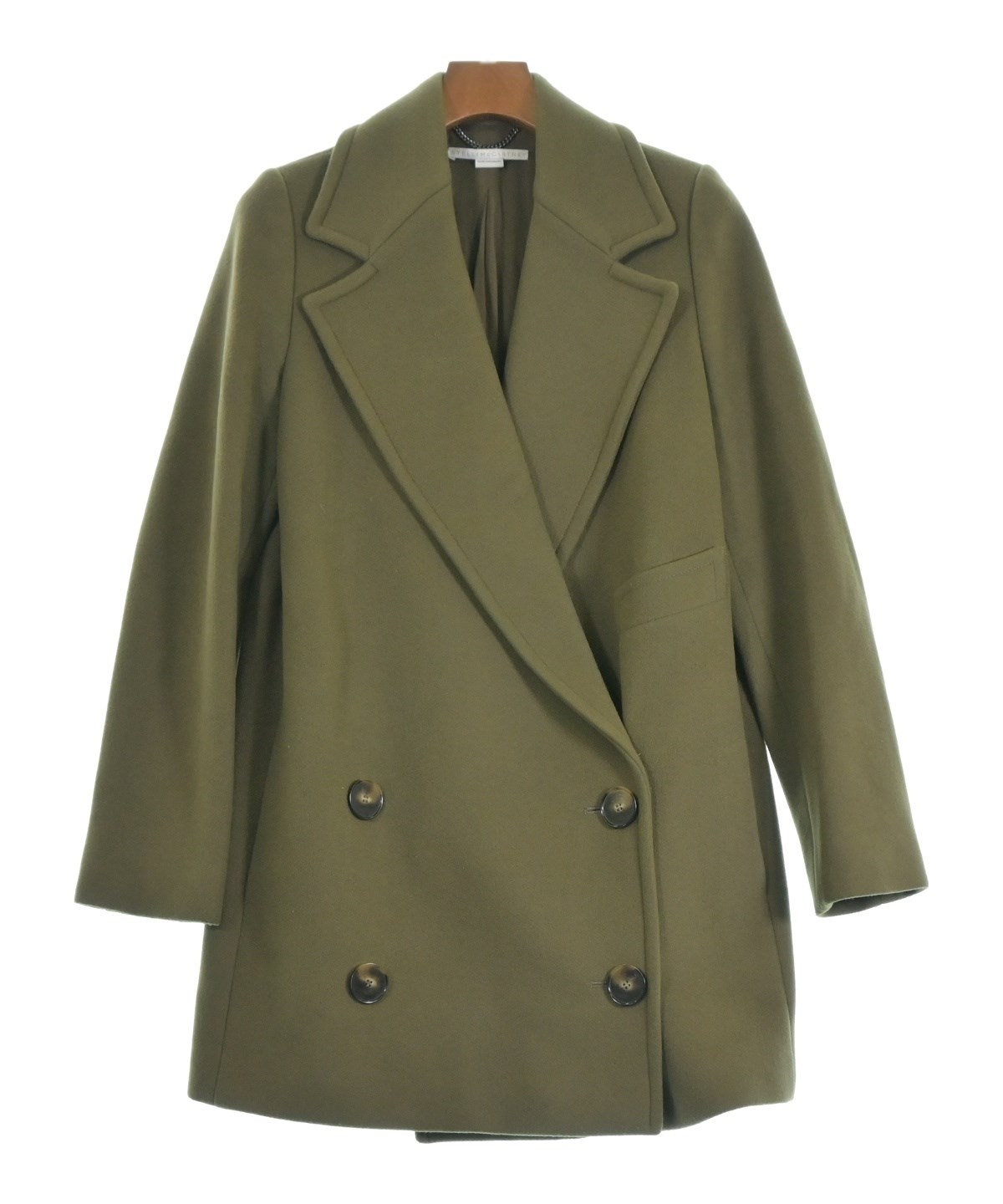 ステラマッカートニーチェスターコート カーキ色 STELLA McCARTNEY（ステラマッカートニー）その他 カーキ サイズ:38(S