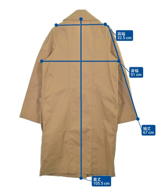 STELLA McCARTNEY（ステラマッカートニー）トレンチコート ベージュ サイズ:38(S位) レディース/2200628943170