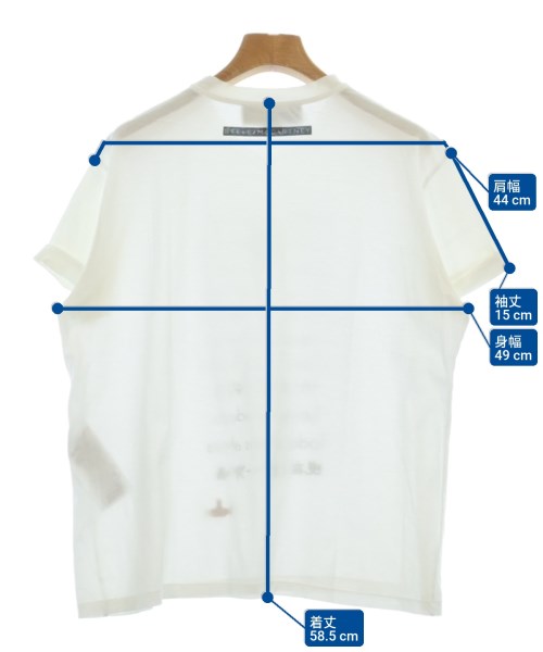 STELLA McCARTNEY（ステラマッカートニー）Tシャツ・カットソー 白 サイズ:34(XXS位) レディース/2200629215016