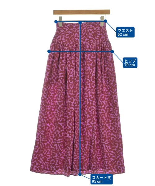 STELLA McCARTNEY（ステラマッカートニー）ロング・マキシ丈スカート ピンク サイズ:36(XS位) レディース/2200631229049