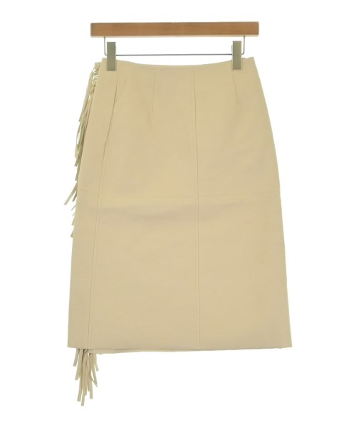 STELLA McCARTNEY（ステラマッカートニー）ひざ丈スカート ベージュ サイズ:36(XS位) レディース/2200631233602