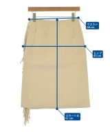 STELLA McCARTNEY（ステラマッカートニー）ひざ丈スカート ベージュ サイズ:36(XS位) レディース/2200631233602