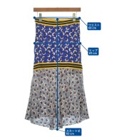 STELLA McCARTNEY（ステラマッカートニー）ロング・マキシ丈スカート 青 サイズ:38(S位) レディース/2200612029026