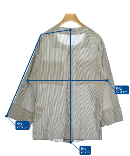 STELLA McCARTNEY（ステラマッカートニー）ブラウス グレー サイズ:36(XS位) レディース/2200576424318
