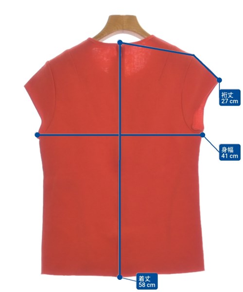 STELLA McCARTNEY（ステラマッカートニー）Tシャツ・カットソー オレンジ サイズ:40(M位) レディース/2200607371031