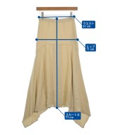 STELLA McCARTNEY（ステラマッカートニー）ひざ丈スカート ベージュ サイズ:34(XXS位) レディース/2200614763041