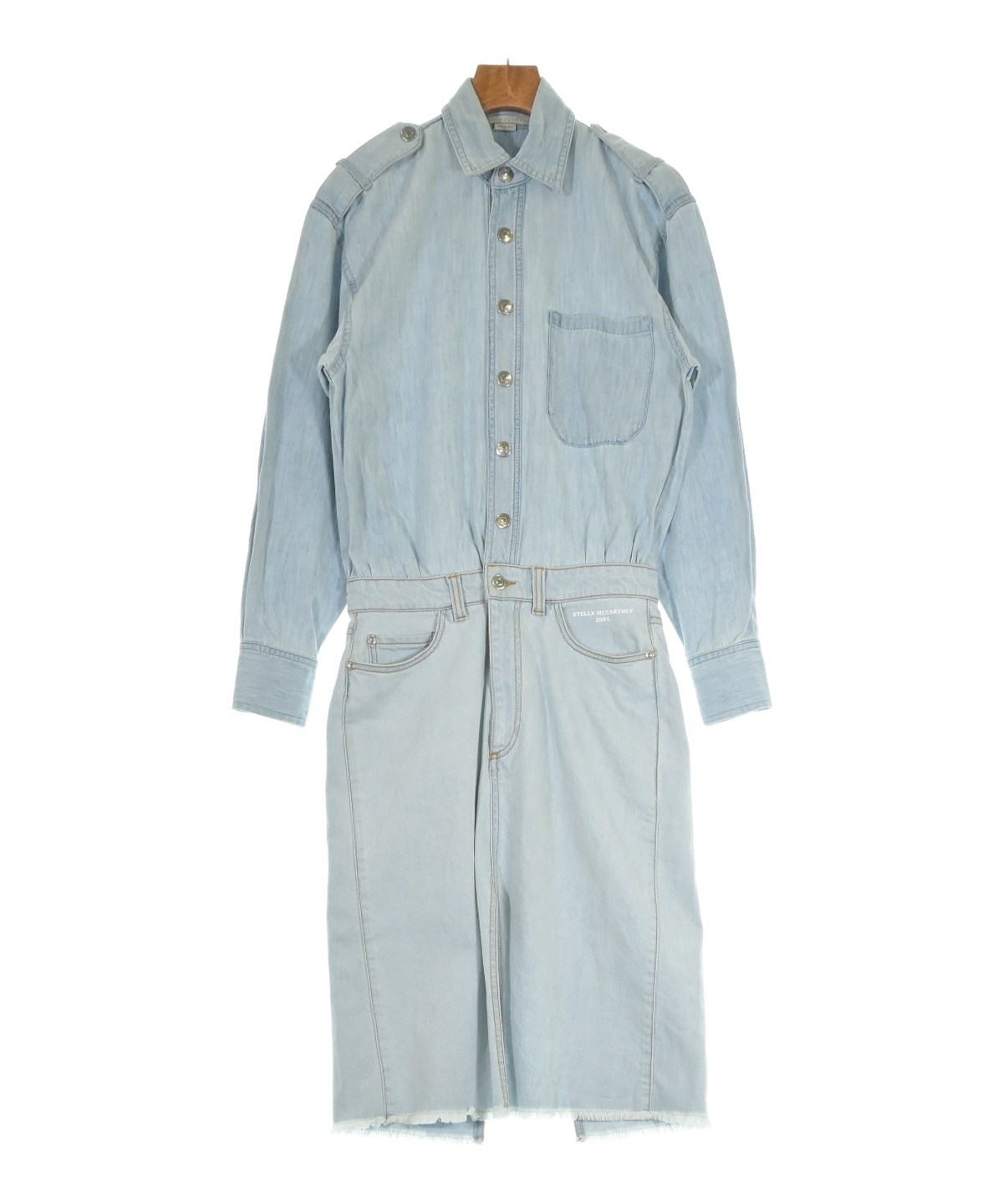 STELLA McCARTNEY（ステラマッカートニー）ワンピース 青 サイズ:34(XS
