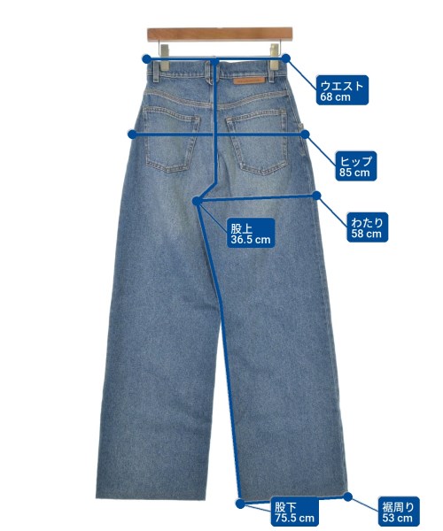 STELLA McCARTNEY（ステラマッカートニー）デニムパンツ 青 サイズ:25(S位) レディース/2200617194057