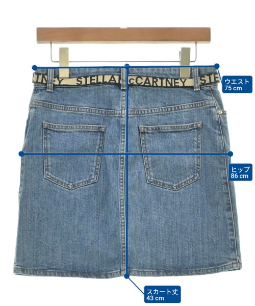 STELLA McCARTNEY（ステラマッカートニー）ミニスカート 青 サイズ:40(M位) レディース/2200618561025