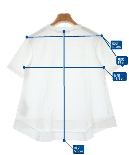 STELLA McCARTNEY（ステラマッカートニー）Tシャツ・カットソー 白 サイズ:36(XS位) レディース/2200611847058