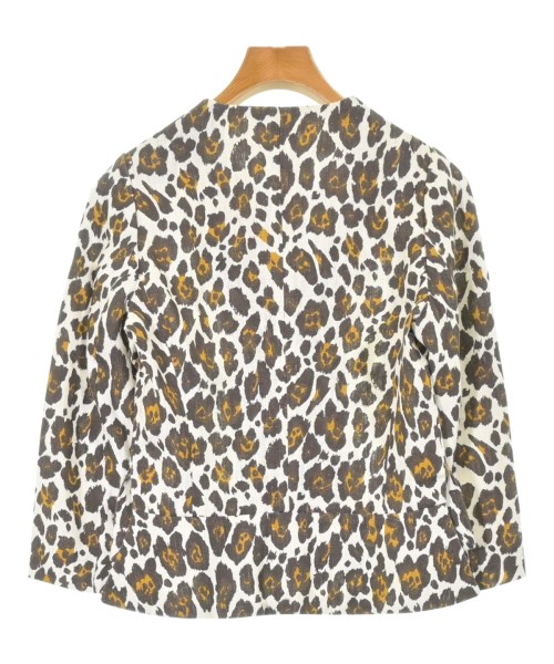 STELLA McCARTNEY（ステラマッカートニー）ノーカラージャケット 茶 サイズ:36(XS位) レディース/2200609257012