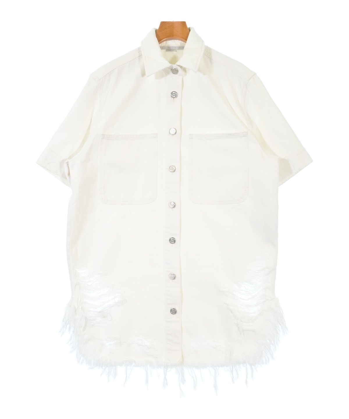 STELLA McCARTNEY（ステラマッカートニー）デニムジャケット 白 サイズ