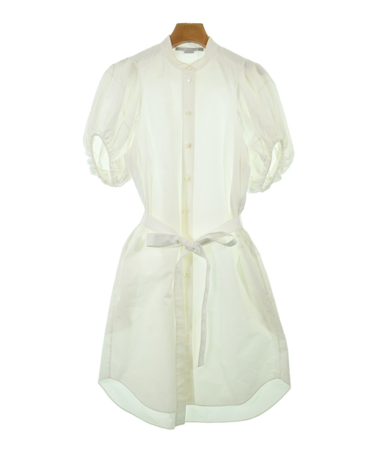 ステラマッカートニー シャツワンピース　シャツドレス STELLA McCARTNEY（ステラマッカートニー）シャツワンピース 白 サイズ