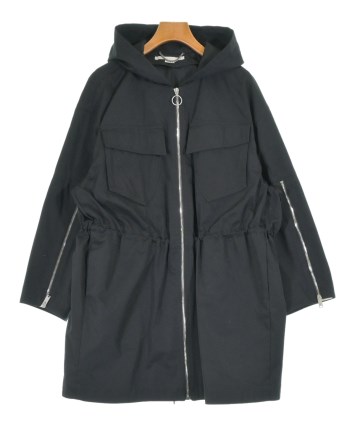 ステラマッカートニー　リバーシブル　コート STELLA McCARTNEY ステラマッカートニー 17AWピーコート46黒 【公式通販】