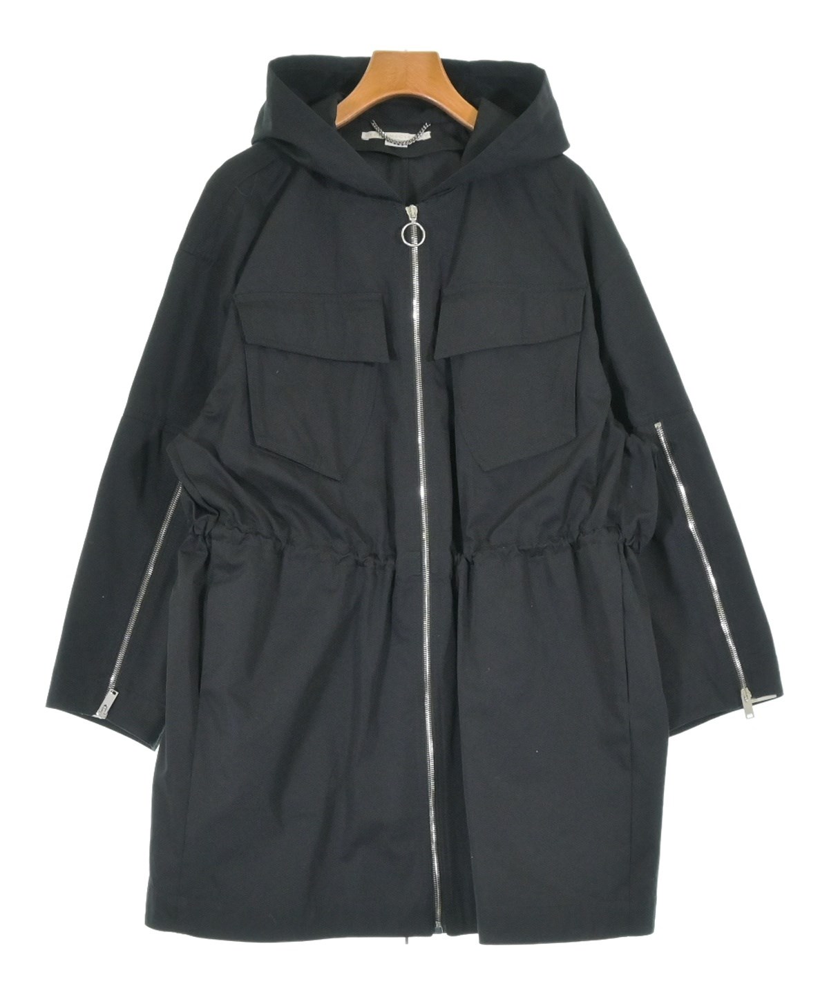STELLA McCARTNEY パーカー 34(XXS位) 白x黒 【古着】【中古】 STELLA McCARTNEY（ステラマッカートニー）パーカー 白 サイズ:34(XXS