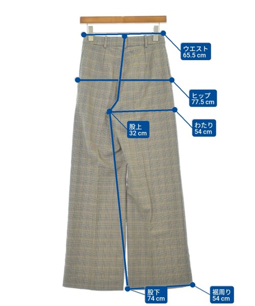 STELLA McCARTNEY（ステラマッカートニー）スラックス ベージュ サイズ:36(S位) レディース/2200677434032