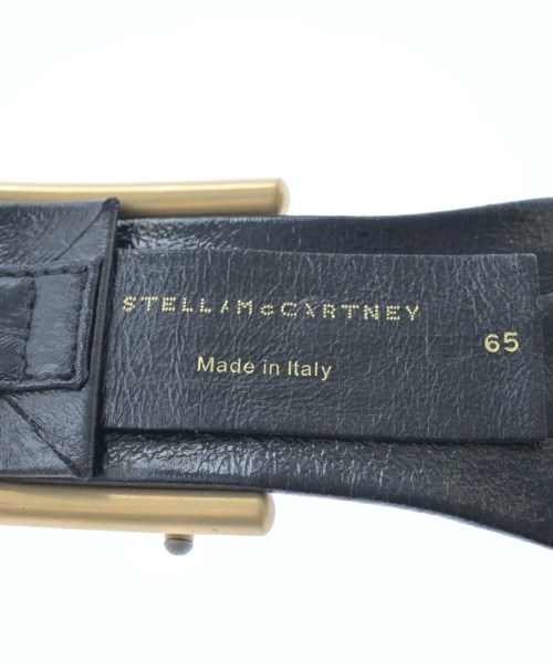 STELLA McCARTNEY（ステラマッカートニー）ベルト 黒 サイズ:- レディース/2200691442044
