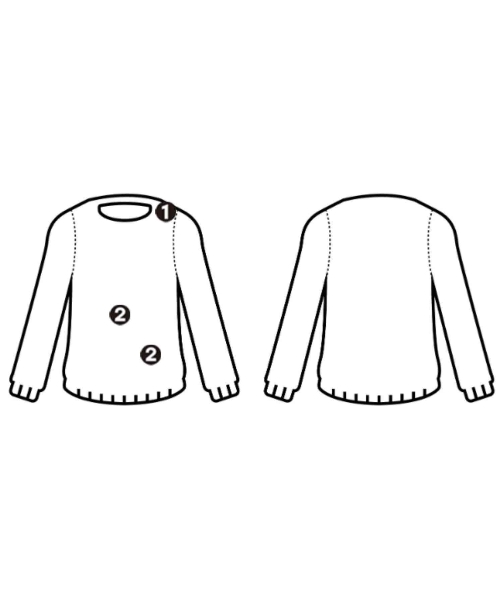 STELLA McCARTNEY（ステラマッカートニー）ニット・セーター 赤 サイズ:38(S位) レディース/2200692195277
