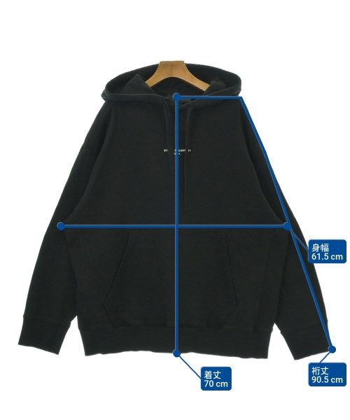 STELLA McCARTNEY（ステラマッカートニー）パーカー 黒 サイズ:L レディース/2200694352203