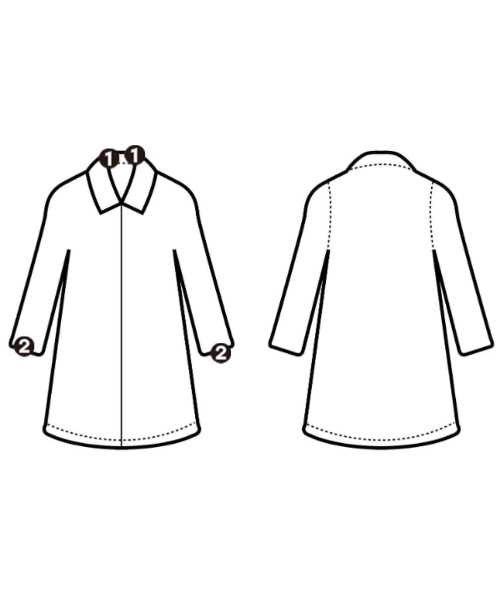 STELLA McCARTNEY（ステラマッカートニー）ピーコート 黒 サイズ:36(XS位) レディース/2200695634018