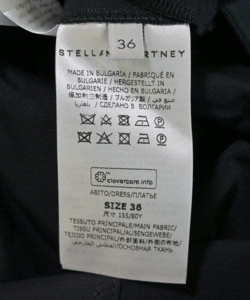 STELLA McCARTNEY（ステラマッカートニー）ワンピース 黒 サイズ:36(XS位) レディース/2200698060203