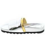 STELLA McCARTNEY（ステラマッカートニー）サンダル シルバー サイズ:EU37(23.5cm位) レディース/2200696136856
