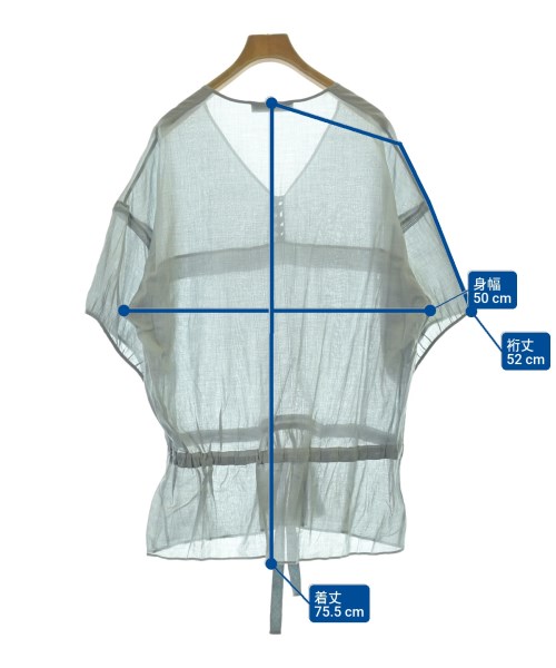 STELLA McCARTNEY（ステラマッカートニー）カジュアルシャツ 青 サイズ:38(S位) レディース/2200697936325