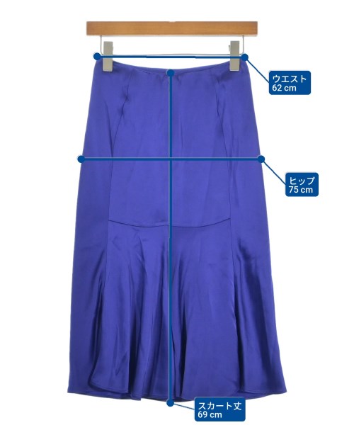 STELLA McCARTNEY（ステラマッカートニー）ロング・マキシ丈スカート 青 サイズ:38(S位) レディース/2200698451346