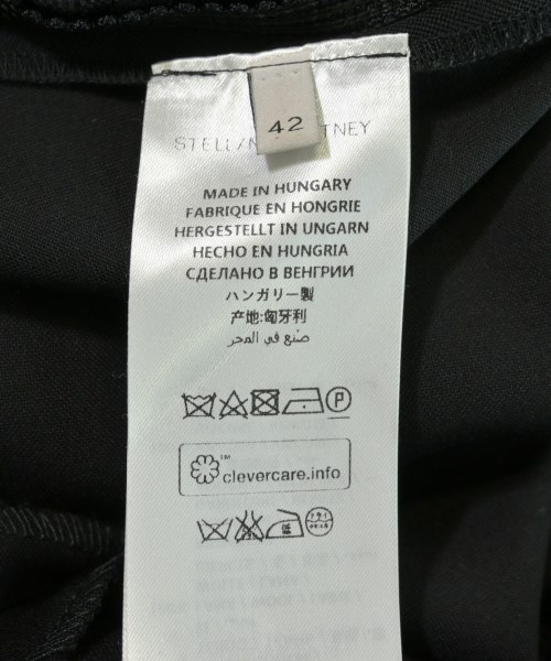STELLA McCARTNEY（ステラマッカートニー）スラックス 黒 サイズ:42(M位) レディース/2200699823111