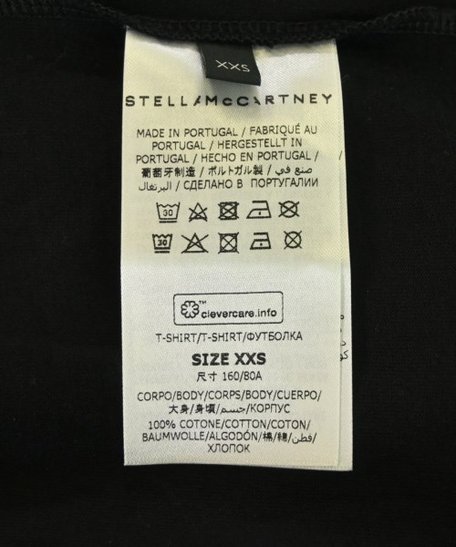 STELLA McCARTNEY（ステラマッカートニー）Tシャツ・カットソー 黒 サイズ:XXS レディース/2200700072019