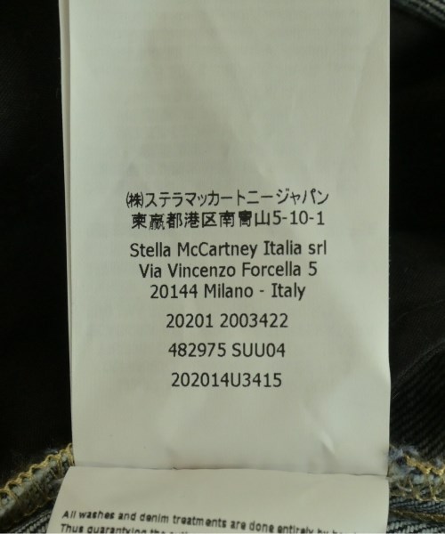 STELLA McCARTNEY（ステラマッカートニー）デニムパンツ 紺 サイズ:34(XL位) メンズ/2200701535032