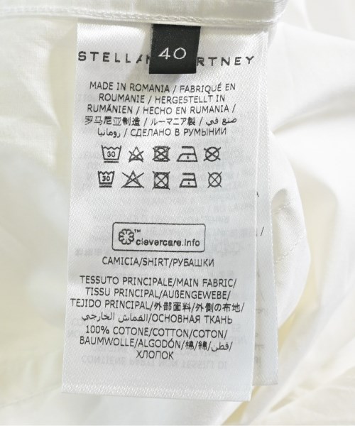 STELLA McCARTNEY（ステラマッカートニー）カジュアルシャツ 白 サイズ:40(L位) メンズ/2200701819033