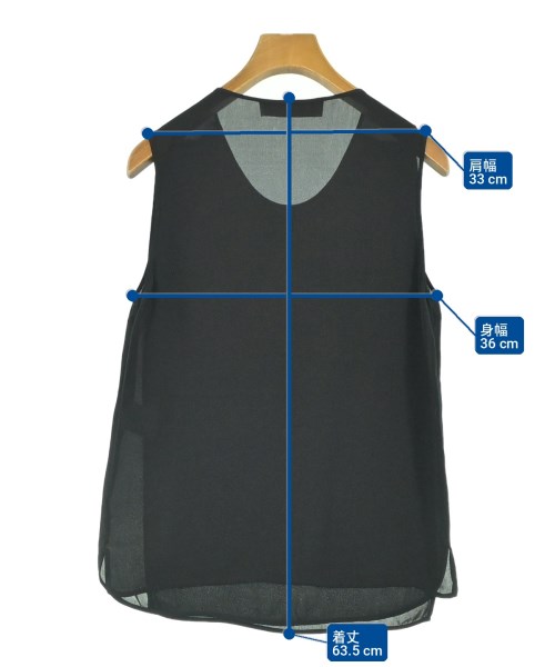 STELLA McCARTNEY（ステラマッカートニー）ブラウス 黒 サイズ:36(XS位) レディース/2200698296053