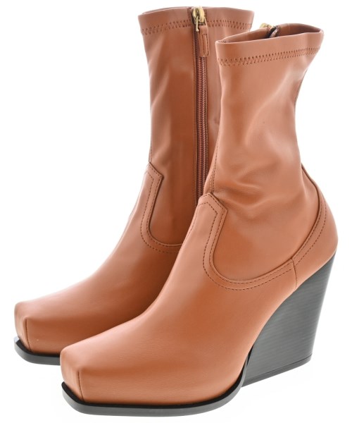 STELLA McCARTNEY(ステラマッカートニー)ブーツ 茶 サイズ:EU36(22.5cm位)/2200654668016