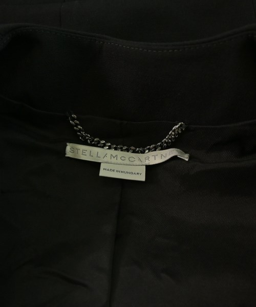 STELLA McCARTNEY（ステラマッカートニー）ノーカラージャケット 黒 サイズ:34(XXS位) レディース/2200649382026