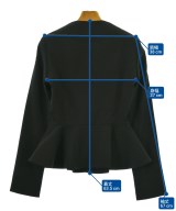 STELLA McCARTNEY（ステラマッカートニー）ノーカラージャケット 黒 サイズ:34(XXS位) レディース/2200649382026