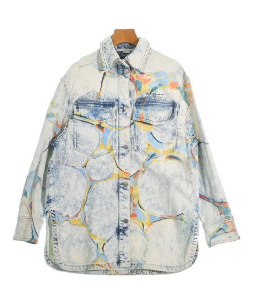 STELLA McCARTNEY(ステラマッカートニー)デニムジャケット 白 サイズ:38(S位)/2200641604027