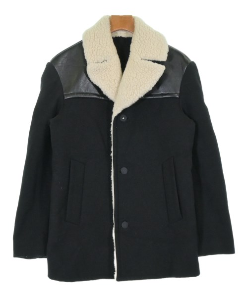 STELLA McCARTNEY(ステラマッカートニー)チェスターコート 黒 サイズ:44(S位)/2200655894018