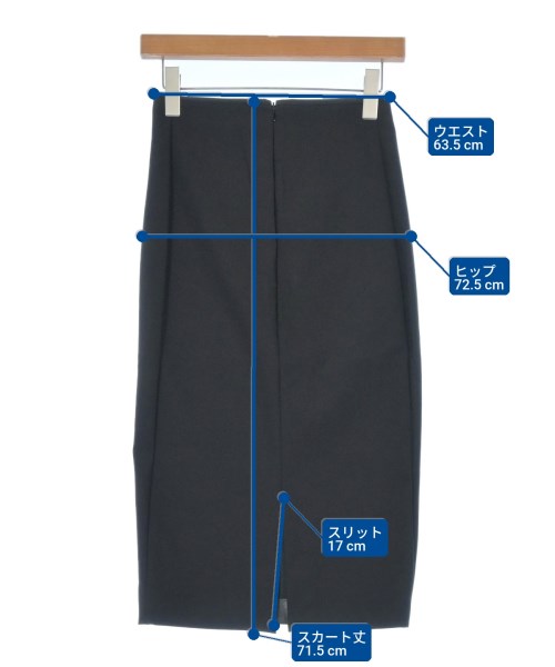 STELLA McCARTNEY（ステラマッカートニー）ロング・マキシ丈スカート 黒 サイズ:38(S位) レディース/2200658782084