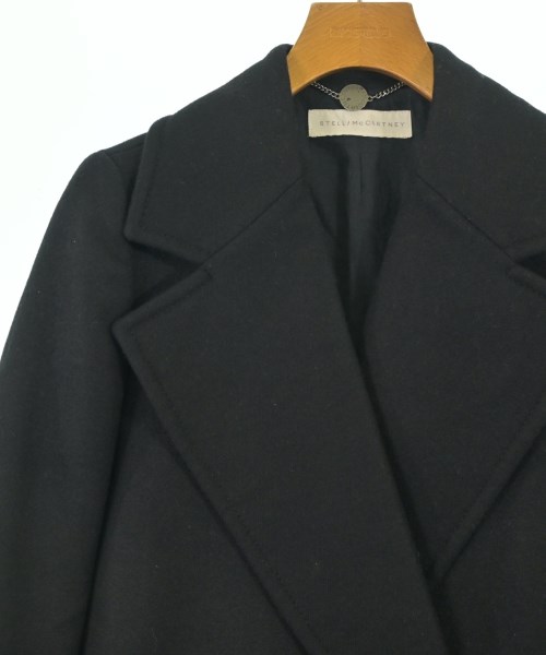 STELLA McCARTNEY（ステラマッカートニー）チェスターコート 黒 サイズ:38(S位) レディース/2200659613066